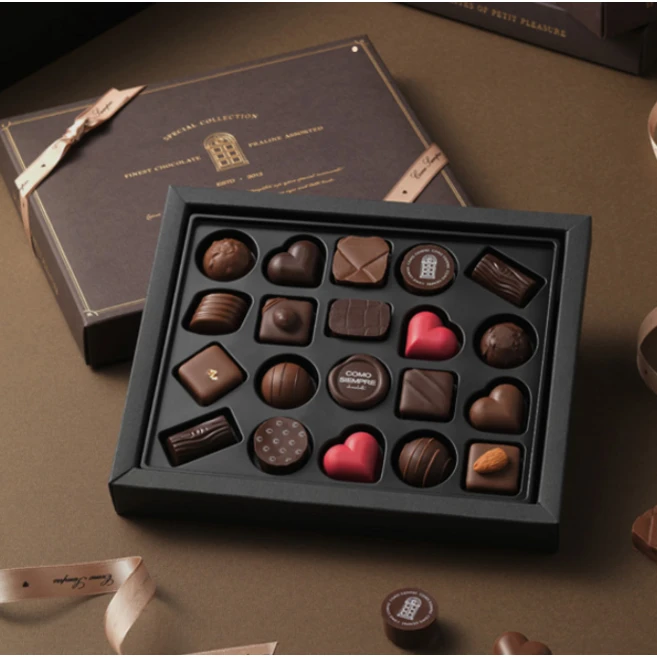 꼬모쎔쁘레 시그니쳐 초콜릿 세트, 180g, 1세트