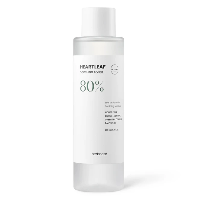 허브노트 어성초 80% 약산성 진정 토너, 200ml, 1개