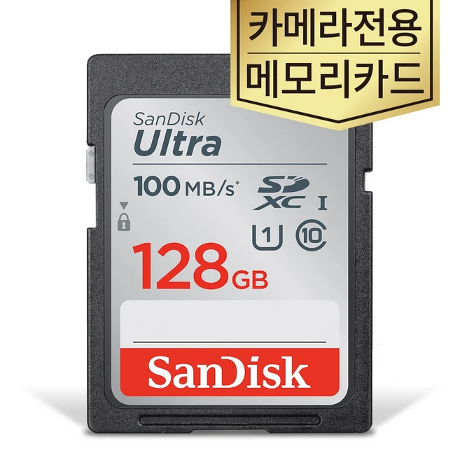 샌디스크 카메라SD카드 128기가 파나소닉 루믹스 DMC-LX5, 128GB