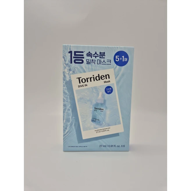 토리든 다이브인 저분자 히알루론산 마스크, 1개입, 30개