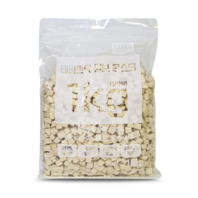 테비트릿 동결건조 점보 몬스터, 치킨트릿, 1kg, 1개