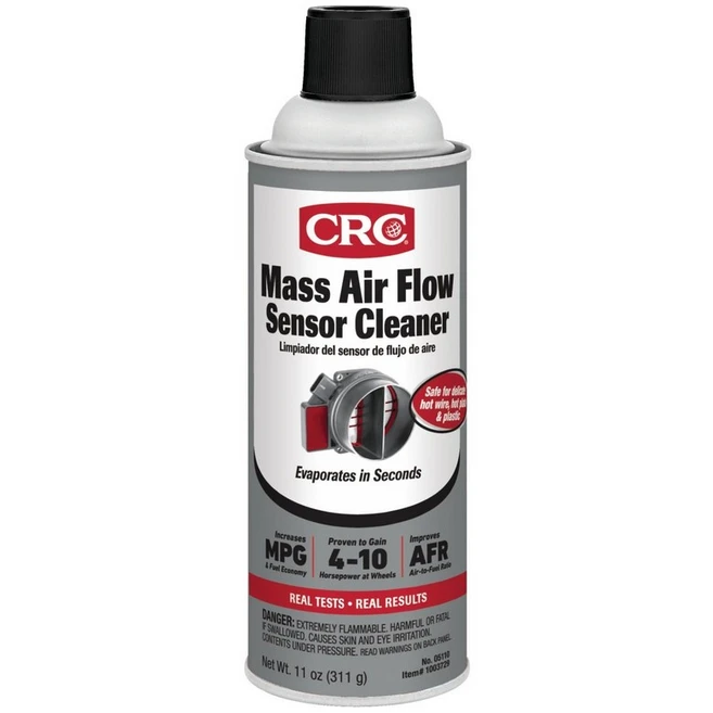 CRC 05110 Mass Air Flow Sensor Cleaner - 11 Wt Oz. CRC 05110 대량 공기 유량 센서 클리너 - 11 Wt Oz., 1개