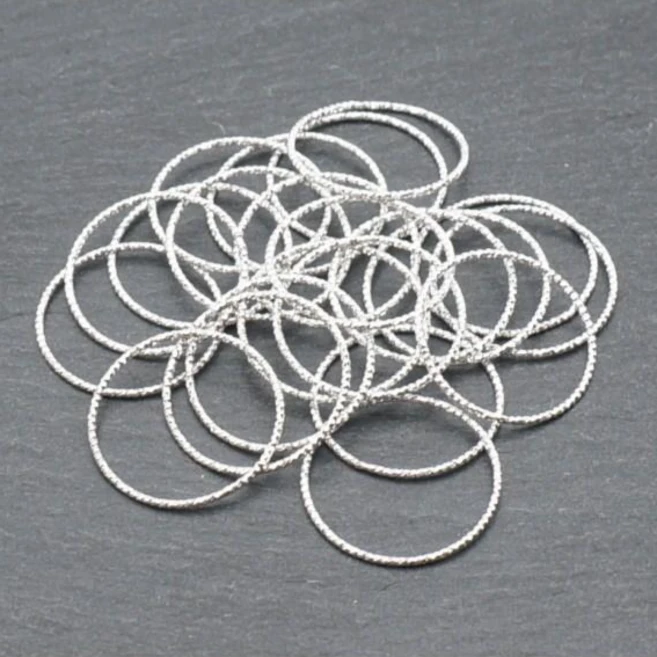 죠셉쥬얼리 국내생산 [5개 세트] 실버 925 은 실반지 1mm 가드링 레이어드 우정반지 애끼반지