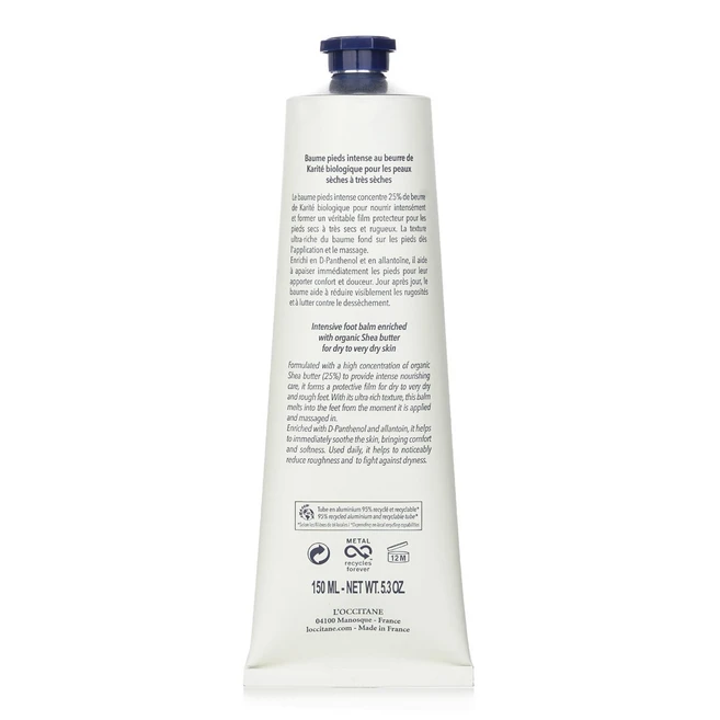 록시땅 - 시어 버터 25% 인텐시브 풋 밤, 1개, 150ml