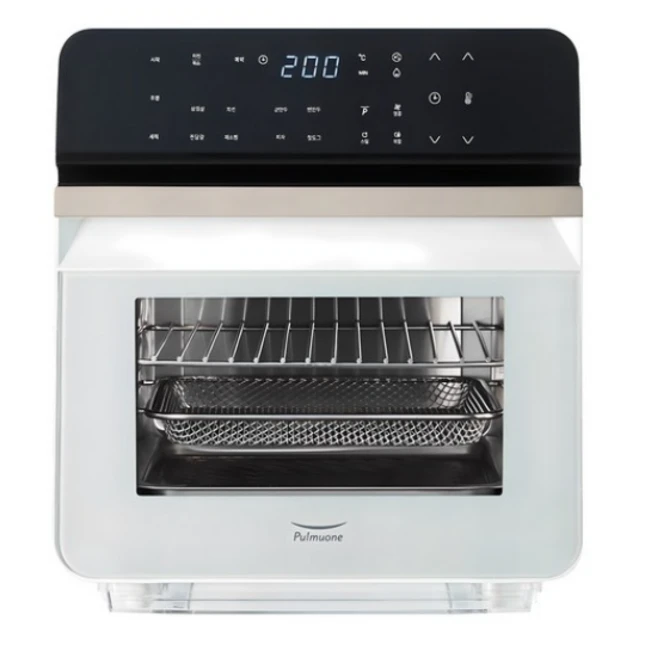 풀무원 스팀쿡 에어프라이어 오리진 10.5L, AV10C10WG, (((샌드그레이컬러)))