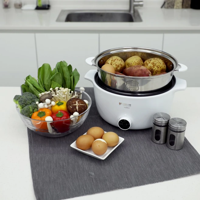 키친아트 허브 3단 멀티쿠커&찜기, KAMC-ST544