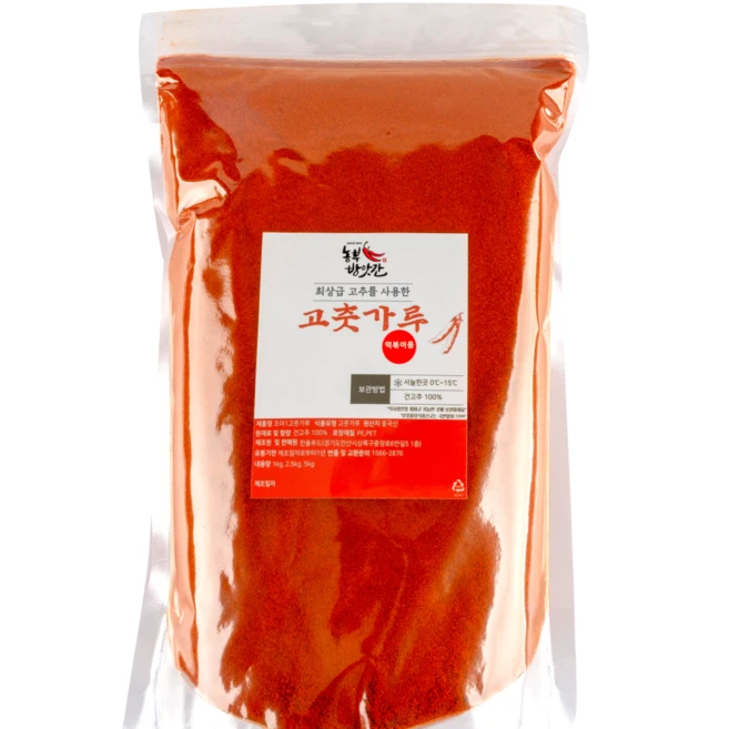 농부방앗간 중국산 고춧가루 (장용), 1개, 1kg