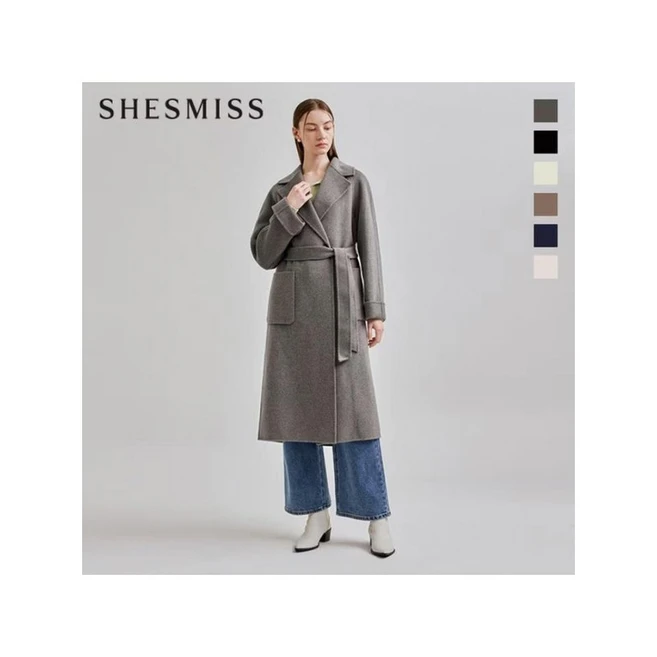 쉬즈미스 턴업 커프스 오버핏 코트 6색 SWHCTN41100