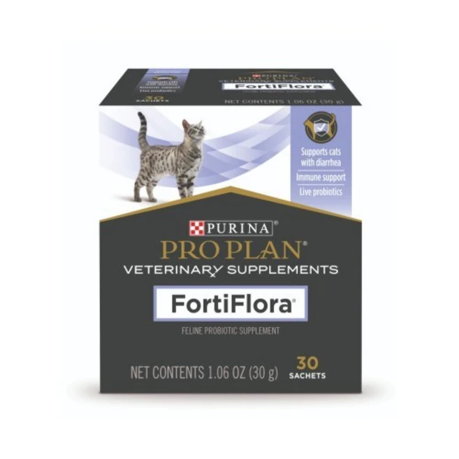 [무료배송]Fortiflora 포티플로라 고양이유산균 30+추가증정1포, 30회분, 장건강/유산균, 1개