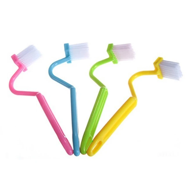 욕실 화장실 변기 안쪽 틈새 청소 솔 브러시 4p, 4개