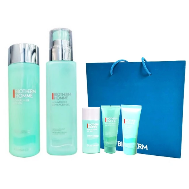 비오템 옴므 아쿠아파워 2종 세트 + 쇼핑백 + 3종 증정, 1개, 300ml
