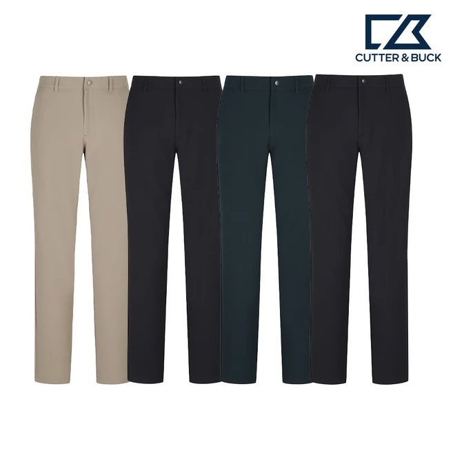 커터앤벅 25년도 프리미엄 봄 남성 일자핏 골프바지 CBMPT34691