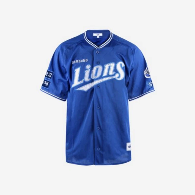 [정품아닐시3배보상] 삼성 라이온즈 2024 프로페셔널 어웨이 유니폼 블루 논 마킹 버전 Samsung Lions Professional Away