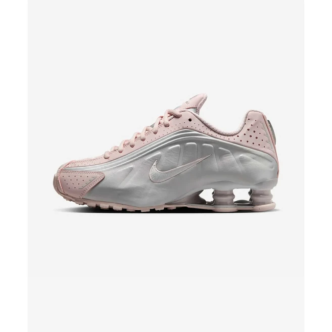 나이키 샥스 R4 베얼리 로즈 메탈릭 플래티넘 AR3565-600