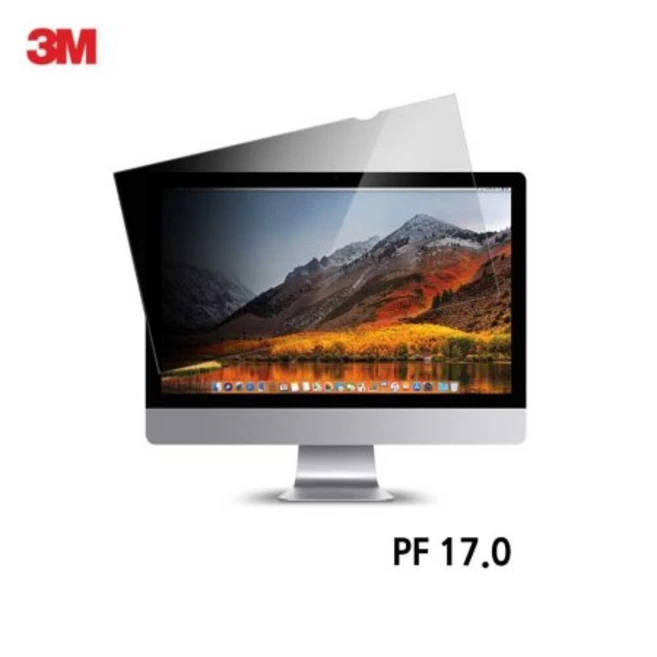 3M PF 17.0 모니터 블랙 정보 보안필름 338x271 30440, 1개