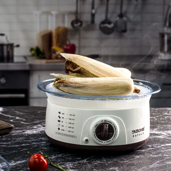 키친아트 라팔 3단 스팀 멀티찜기 베이지, WA-304FS