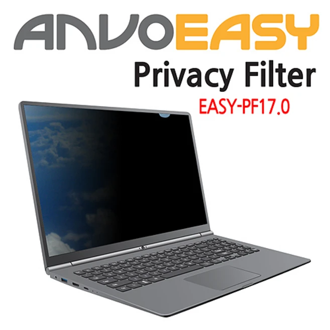 노트킹 11.6~24인치 노트북 모니터 액정 보안필름 화면 보안기 블루라이트 차단 필터, EASY-PF17.0, 1개