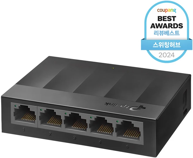 티피링크 기가비트 5포트 데스크탑 스위칭허브, LS1005G, 1개