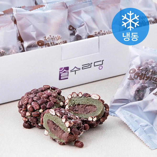수라당 오메기 떡 20개입 (냉동), 1박스