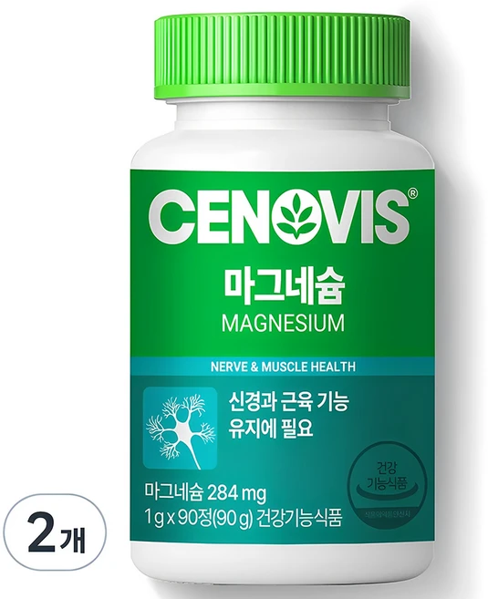 세노비스 마그네슘, 90정, 2개