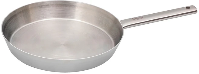 퀸센스 인덕션 샤이니 통5중 스텐 프라이팬, 28cm, 1개