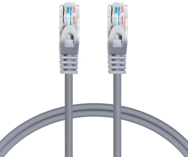 AVIVE 고급형 5m CAT6 랜선, 1Gbps, 높은 신호 전달력, 내구성, 다양한 기기 연결 (GREY)