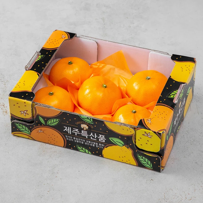 귤탐 고당도 13.5brix 천혜향, 2kg(중과, 7~9입), 1박스