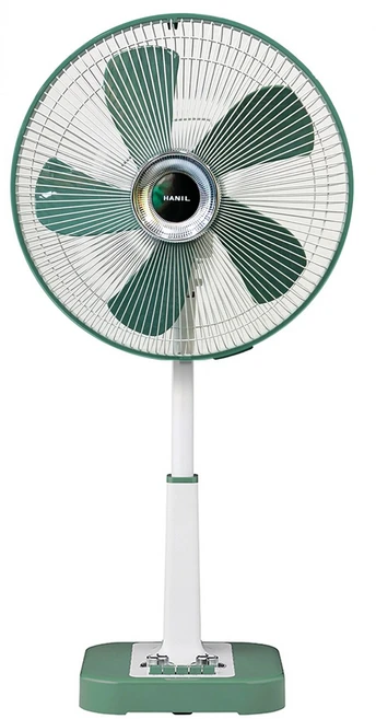 한일전기 레트로 빈티지 기계식 선풍기 벨리그린 35cm REF-462