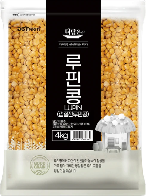 더담은 루핀콩, 4kg, 1개