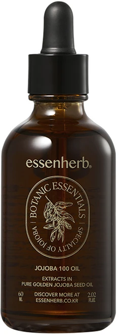 에센허브 호호바 100 오일, 60ml, 1개