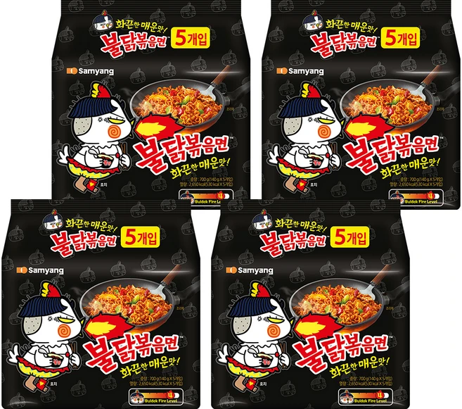 불닭볶음면 140g, 20개