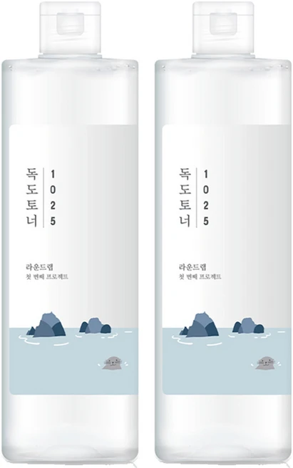 라운드랩 독도 토너, 500ml, 2개