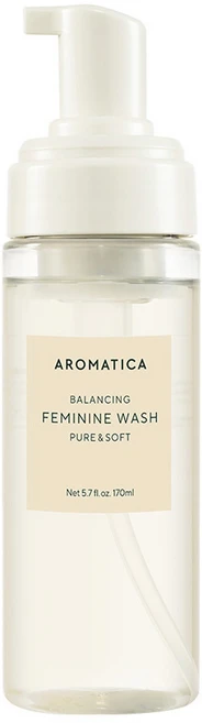 [비건라이프] 아로마티카 퓨어 앤 소프트 여성청결제, 170ml, 1개