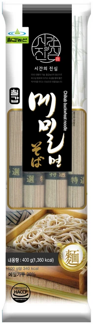 칠갑농산 메밀면, 400g, 1개