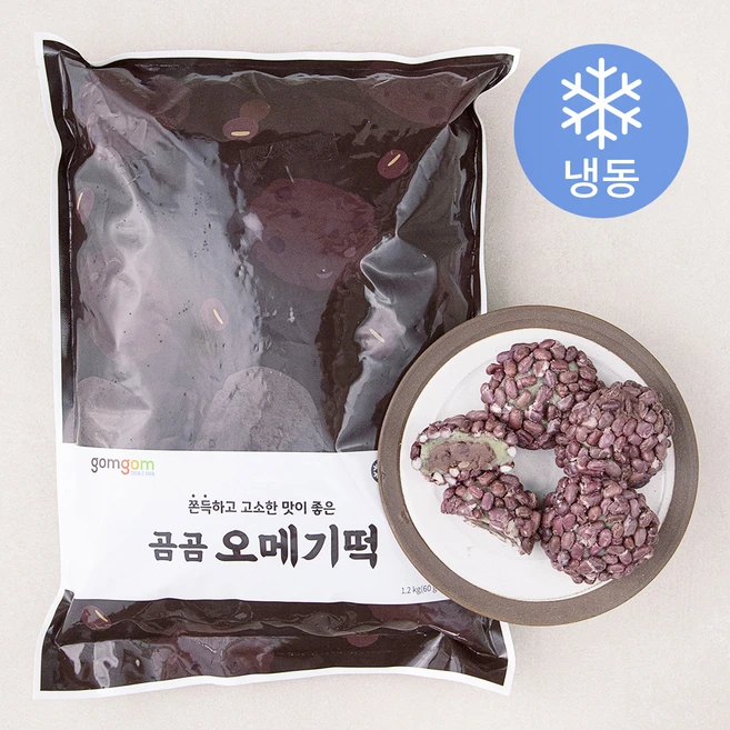 곰곰 오메기떡(냉동), 20개입, 1개