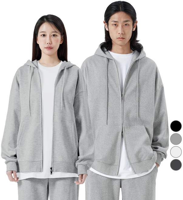 네이븐 투웨이 오버핏 후드집업 NA2203Z