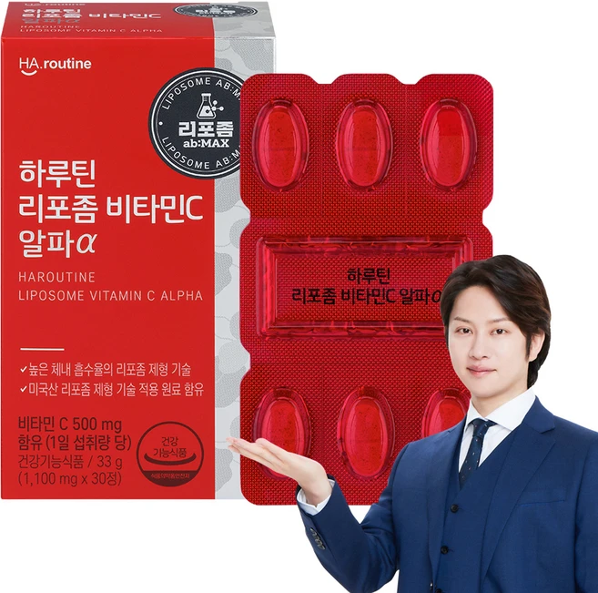 하루틴 리포좀 비타민C 알파, 30정, 1개