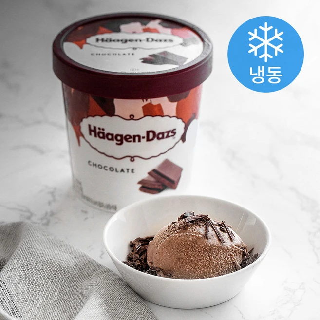 하겐다즈 파인트 초콜릿 (냉동), 473ml, 1개입, 1개
