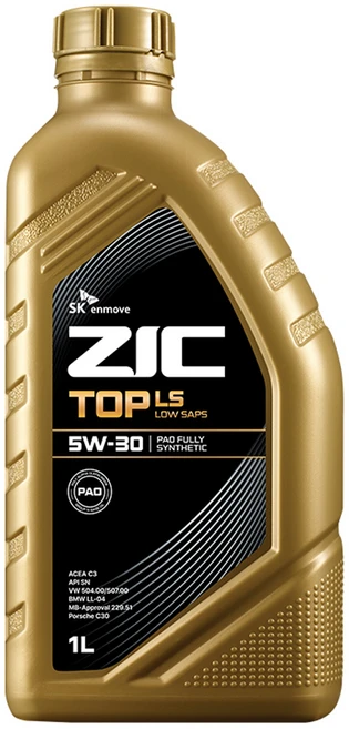 지크 탑 LS 엔진오일, 1개, 5w30, 1L
