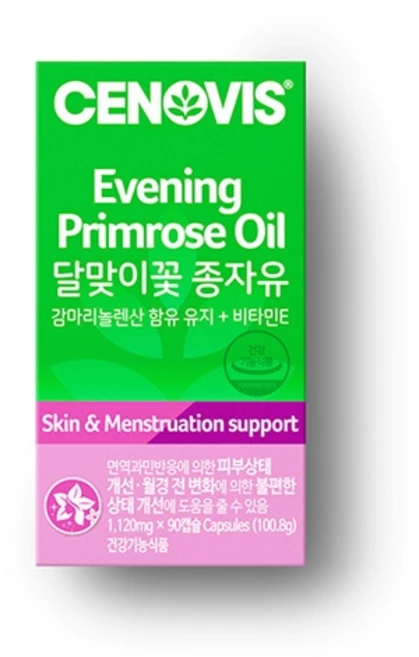 세노비스 달맞이꽃 종자유, 90정, 1개