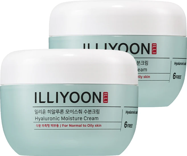일리윤 히알루론 모이스춰 수분크림, 100ml, 2개