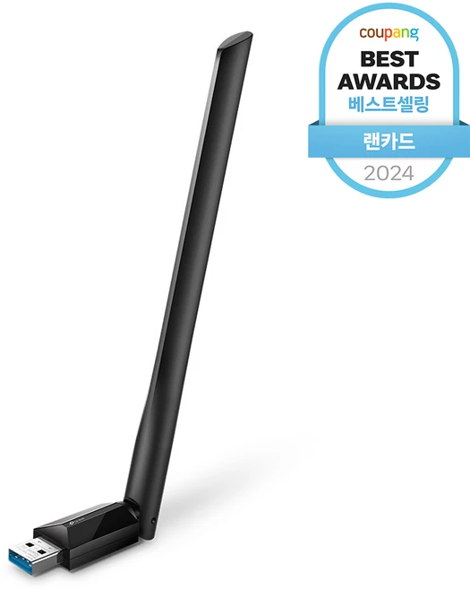 티피링크 하이게인 무선 랜카드 AC1300, Archer T3U Plus, 1개