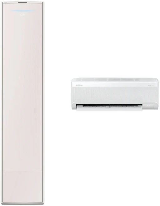 삼성전자 62.6㎡ + 18.7㎡ BESPOKE AI 무풍콤보 갤러리 홈멀티형 에어컨 + 리모컨 세트 AF80F19D24CRT 방문설치, 일반배관형