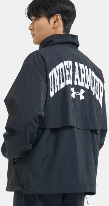 [언더아머 본사]APAC M Crinkle Woven Jkt1387995-001