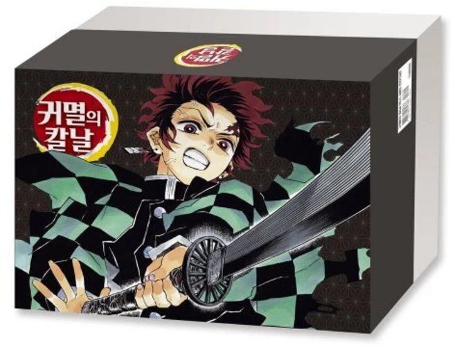 귀멸의 칼날 박스세트 전23권 / 부록 PVC카드 23매 책과랩핑, 고토게 코요하루 글그림, 학산문화사
