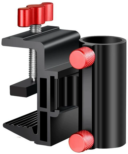 낚시클램프 좌대 악세사리 받침대 단포 쌍포 파라솔 살림망 미끼통 낚시등 고정대 클램프, 파라솔고정대