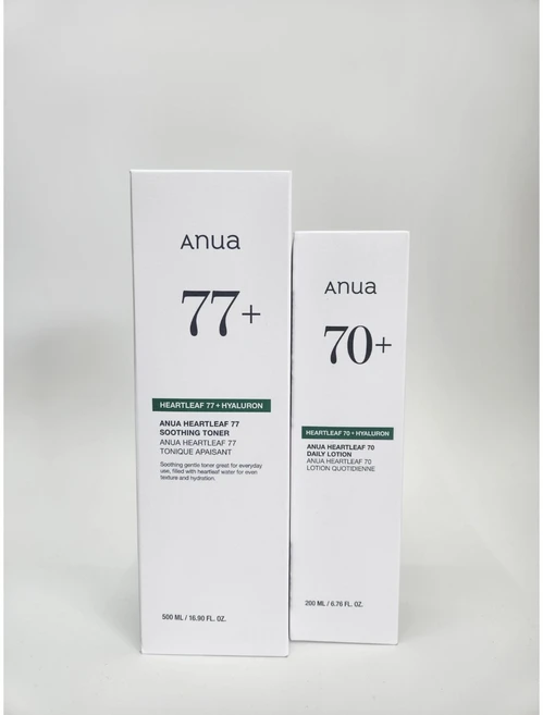 아누아 어성초77+ 토너 500ml + 데일리로션 200ml 2종세트, 1세트