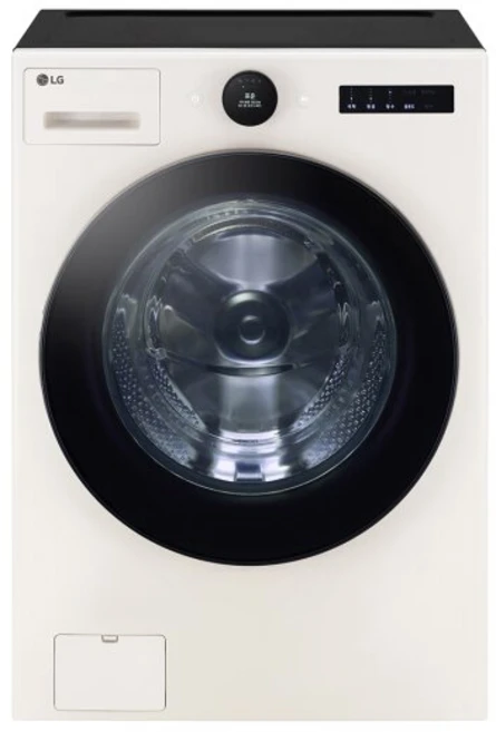 LG 트롬 오브제 25kg 세탁기 FX25ESR 베이지 / FX25GSR 그린, 색상:베이지, 색상:베이지