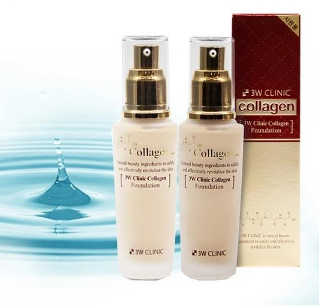 콜라겐 파운데이션 50ml 21호 화장품 23호 화운데이션 색조, 1개