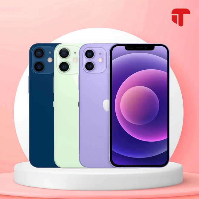 Apple 아이폰 12 mini 자급제, 화이트, 128GB